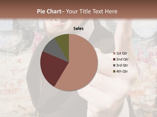 Man Making A Point PowerPoint Template