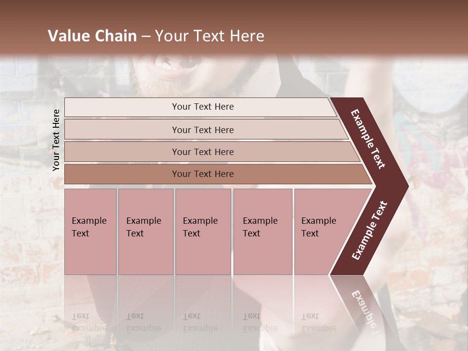 Man Making A Point PowerPoint Template