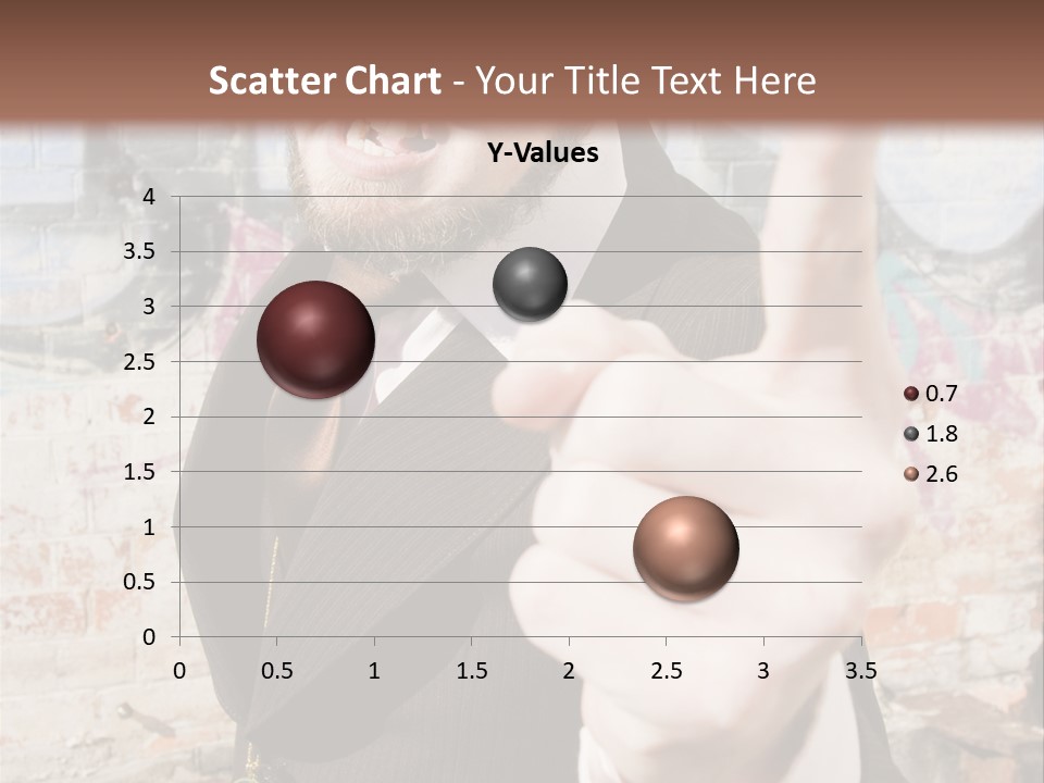 Man Making A Point PowerPoint Template