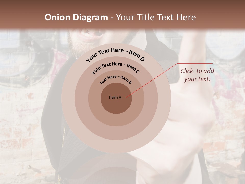 Man Making A Point PowerPoint Template