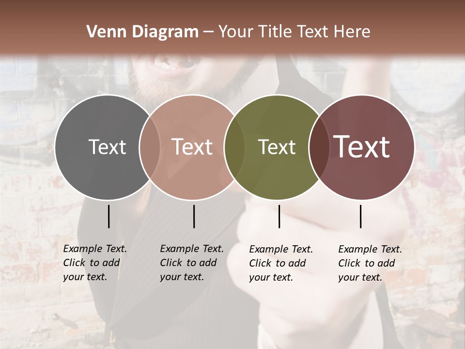 Man Making A Point PowerPoint Template