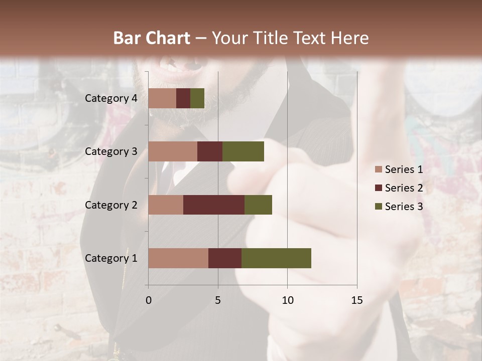 Man Making A Point PowerPoint Template