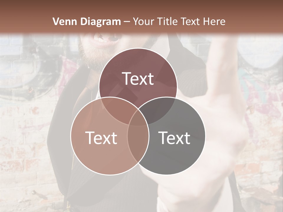 Man Making A Point PowerPoint Template