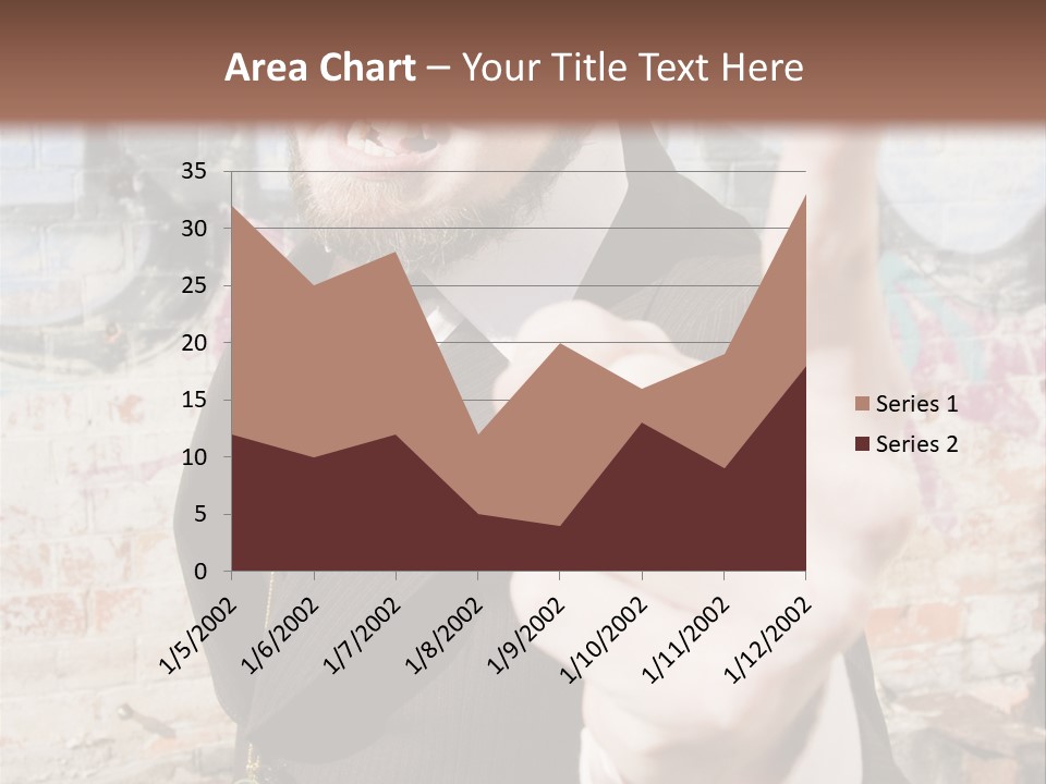 Man Making A Point PowerPoint Template