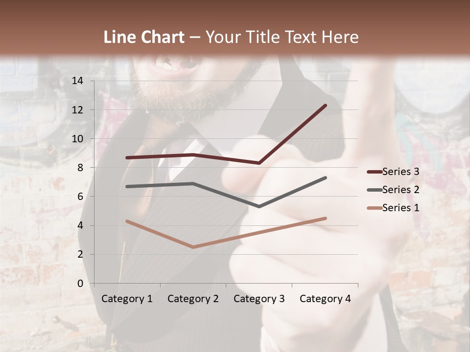 Man Making A Point PowerPoint Template