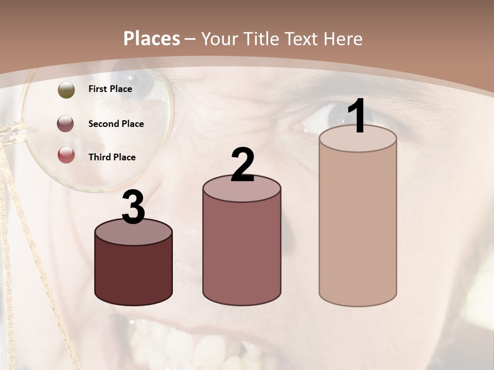 Monocle Man PowerPoint Template