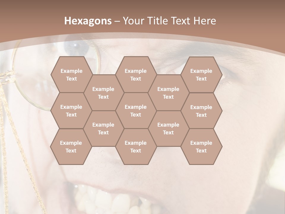 Monocle Man PowerPoint Template