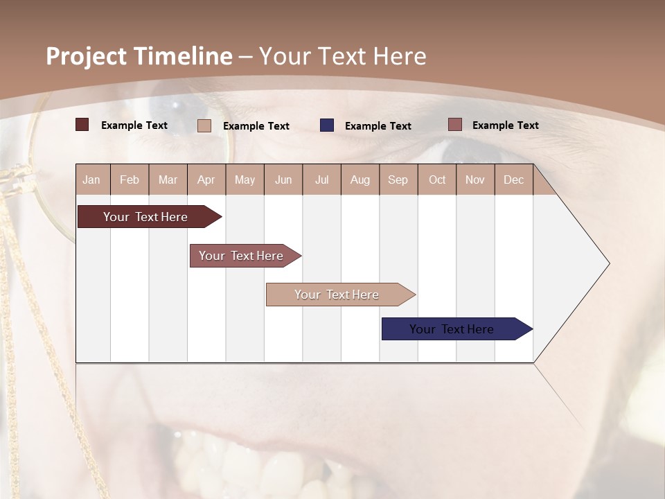 Monocle Man PowerPoint Template