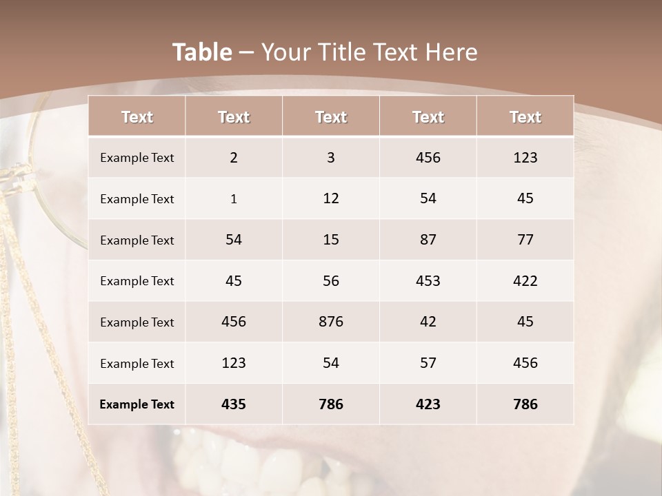 Monocle Man PowerPoint Template