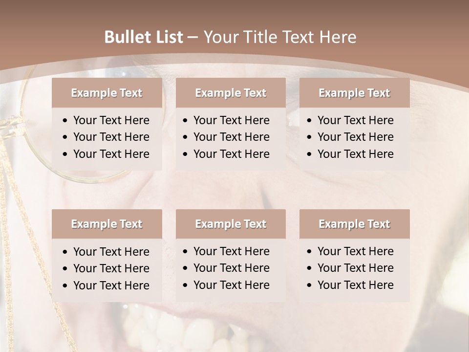 Monocle Man PowerPoint Template