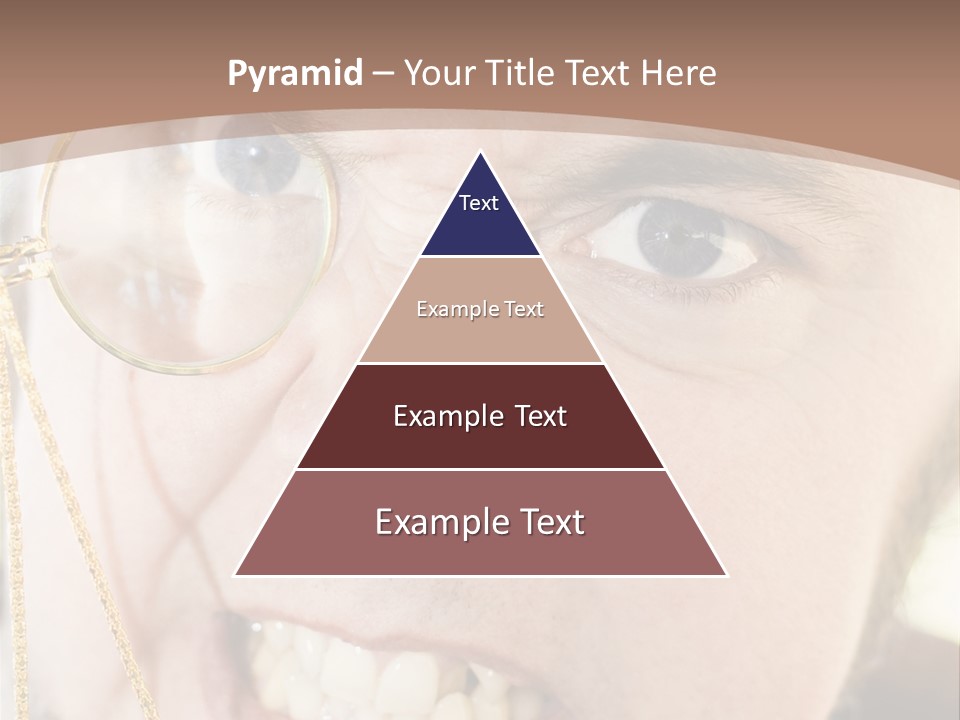 Monocle Man PowerPoint Template