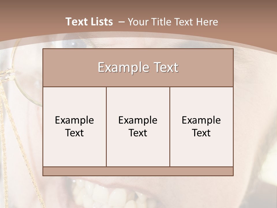 Monocle Man PowerPoint Template