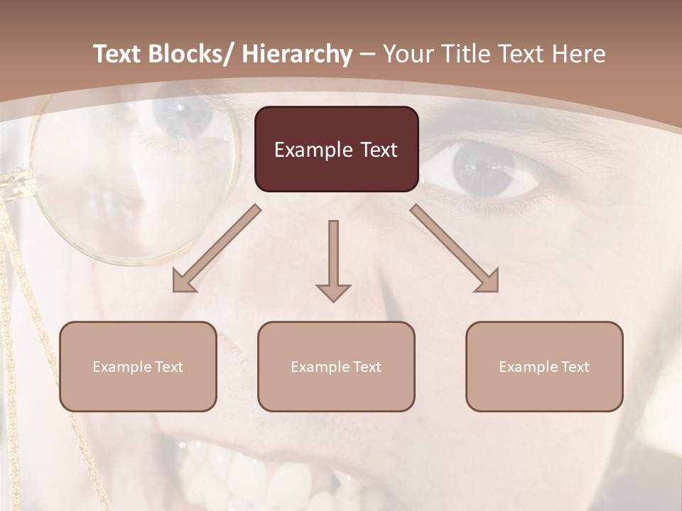 Monocle Man PowerPoint Template