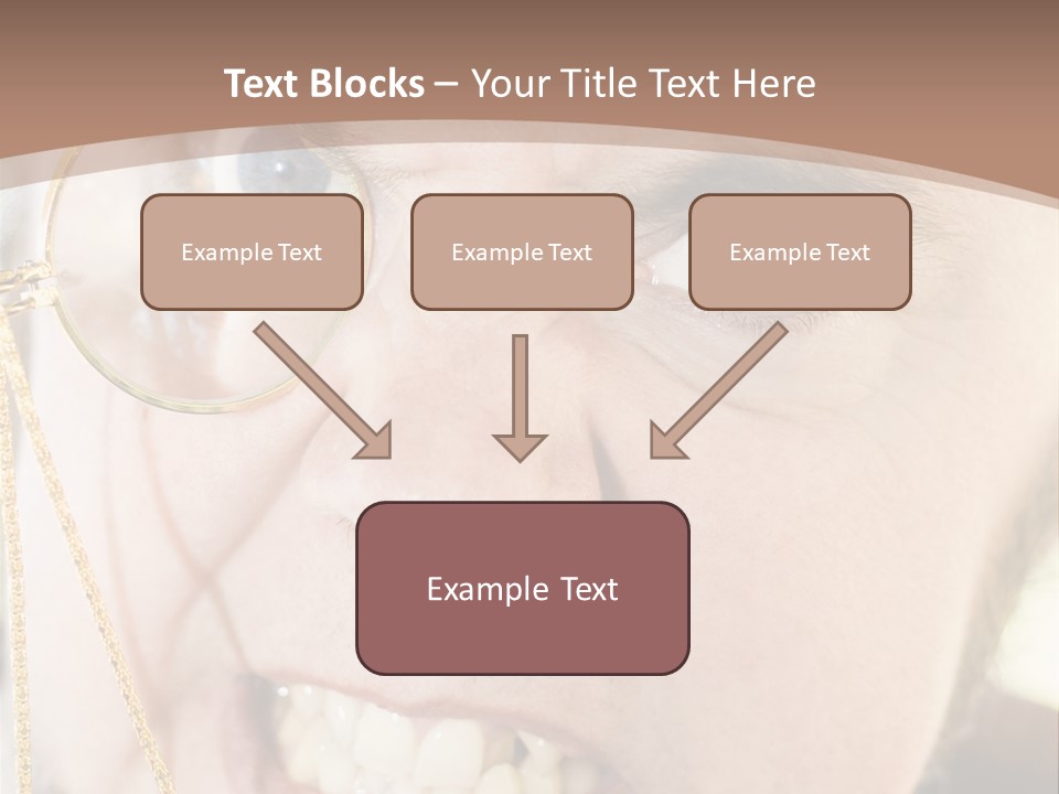 Monocle Man PowerPoint Template