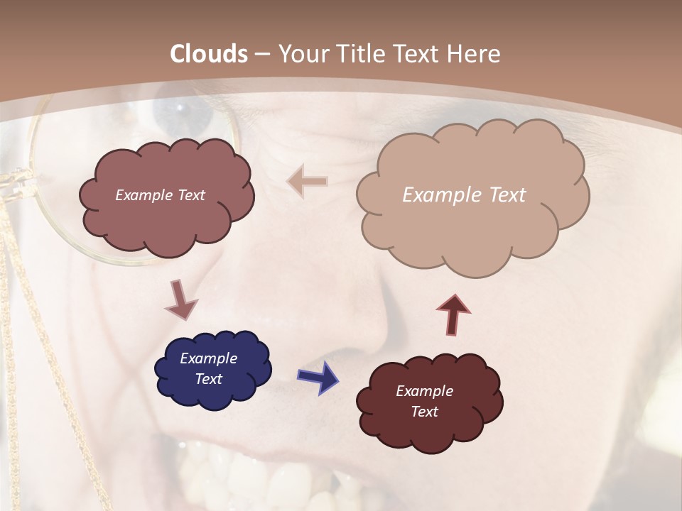 Monocle Man PowerPoint Template