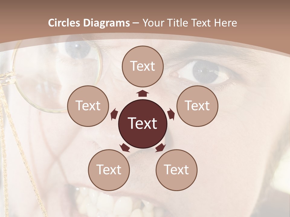 Monocle Man PowerPoint Template