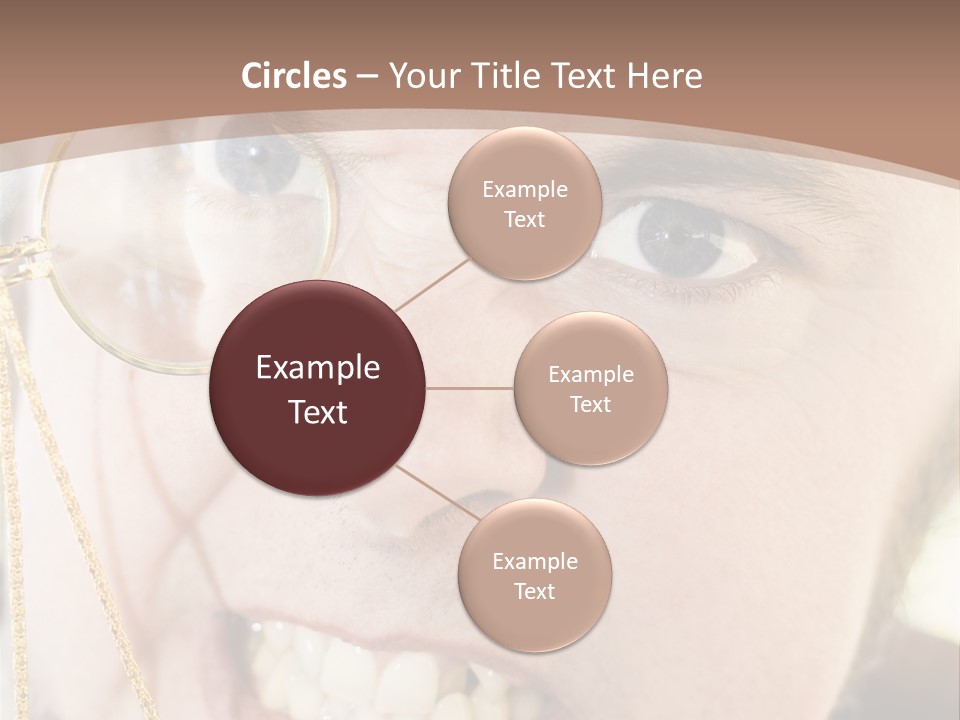 Monocle Man PowerPoint Template