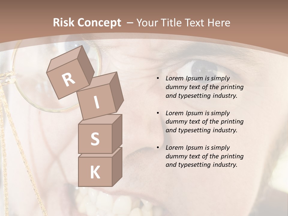 Monocle Man PowerPoint Template