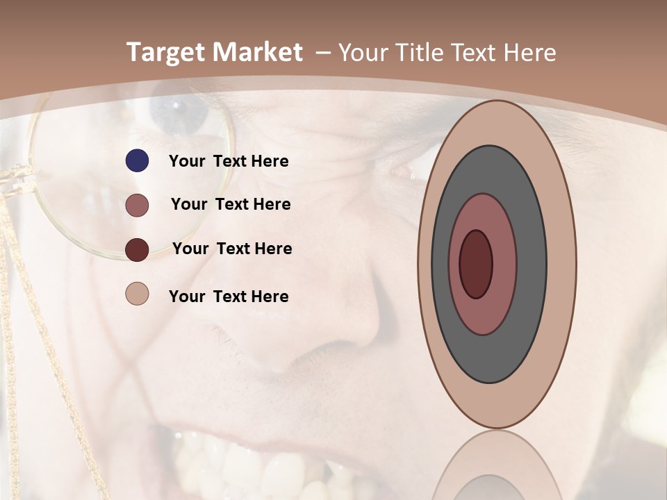 Monocle Man PowerPoint Template