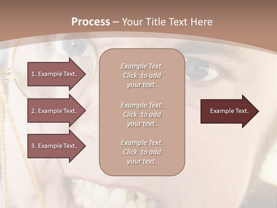 Monocle Man PowerPoint Template