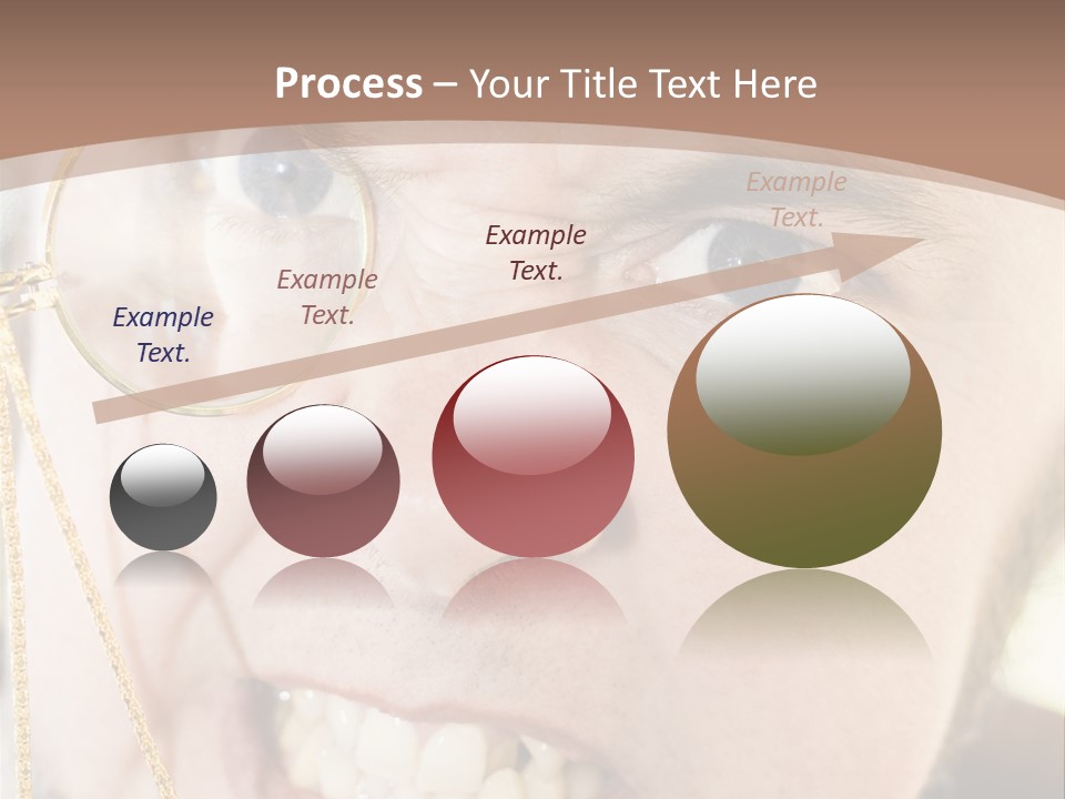 Monocle Man PowerPoint Template