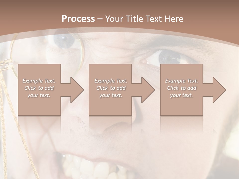Monocle Man PowerPoint Template