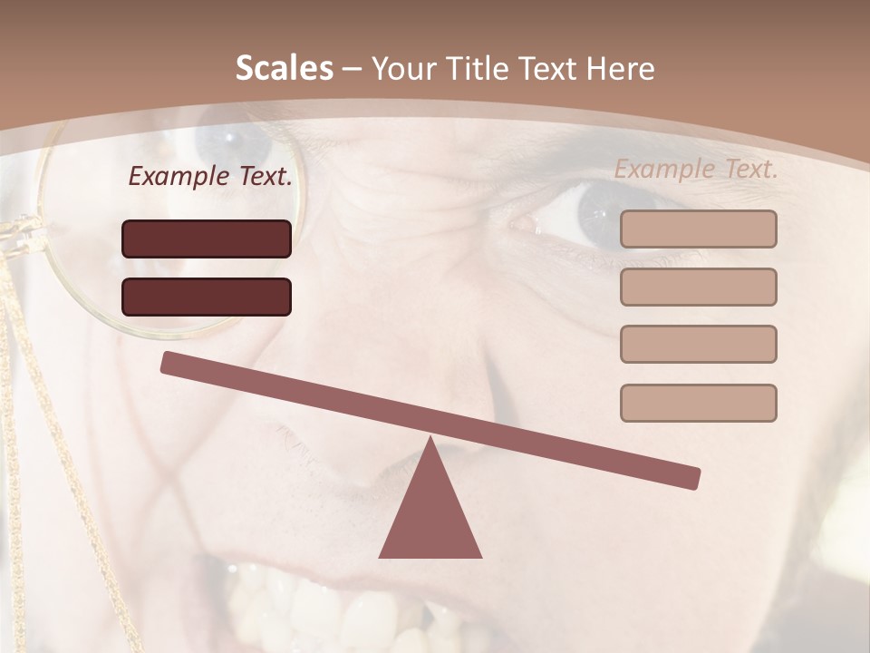 Monocle Man PowerPoint Template