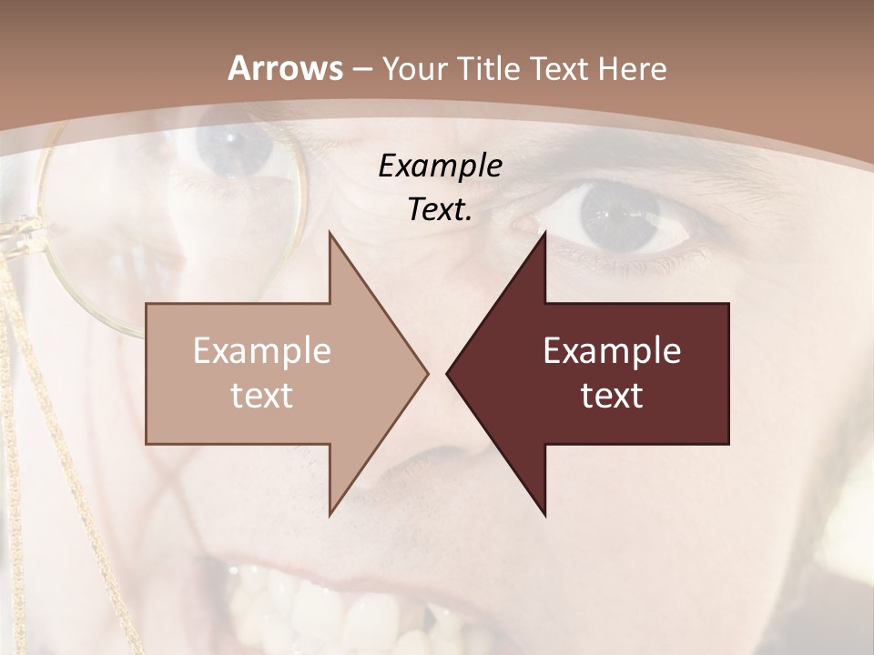 Monocle Man PowerPoint Template