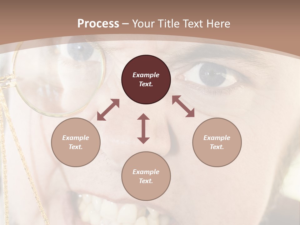Monocle Man PowerPoint Template