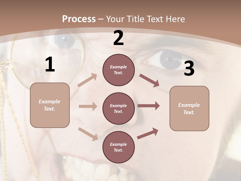 Monocle Man PowerPoint Template