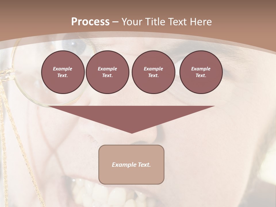 Monocle Man PowerPoint Template