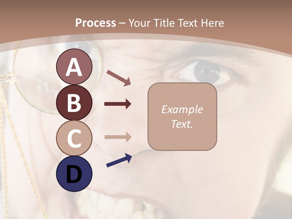 Monocle Man PowerPoint Template