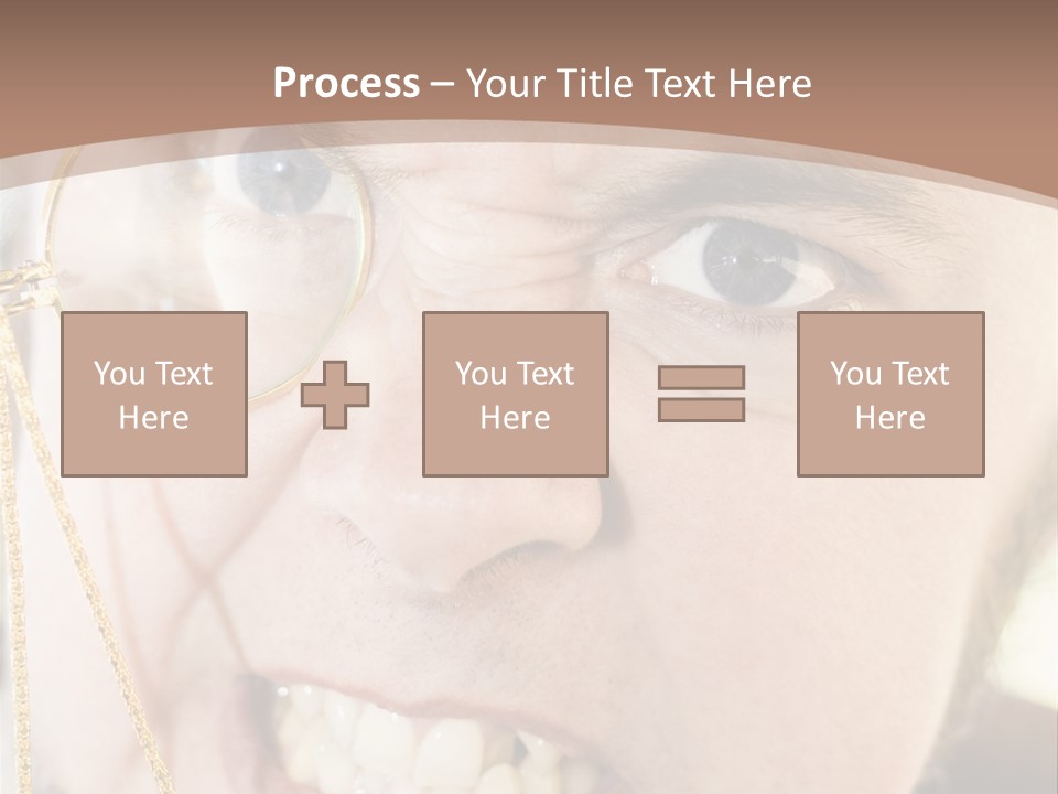 Monocle Man PowerPoint Template