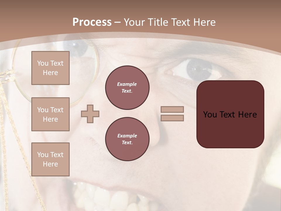 Monocle Man PowerPoint Template