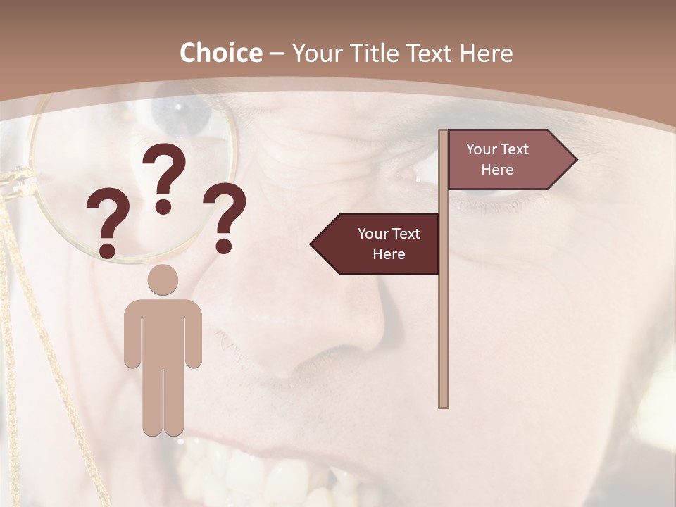 Monocle Man PowerPoint Template