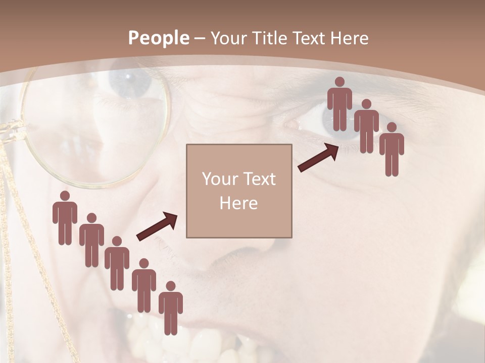 Monocle Man PowerPoint Template