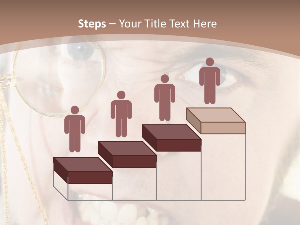 Monocle Man PowerPoint Template