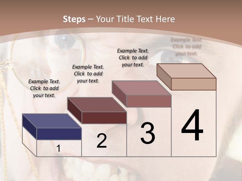 Monocle Man PowerPoint Template