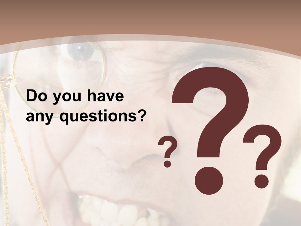 Monocle Man PowerPoint Template