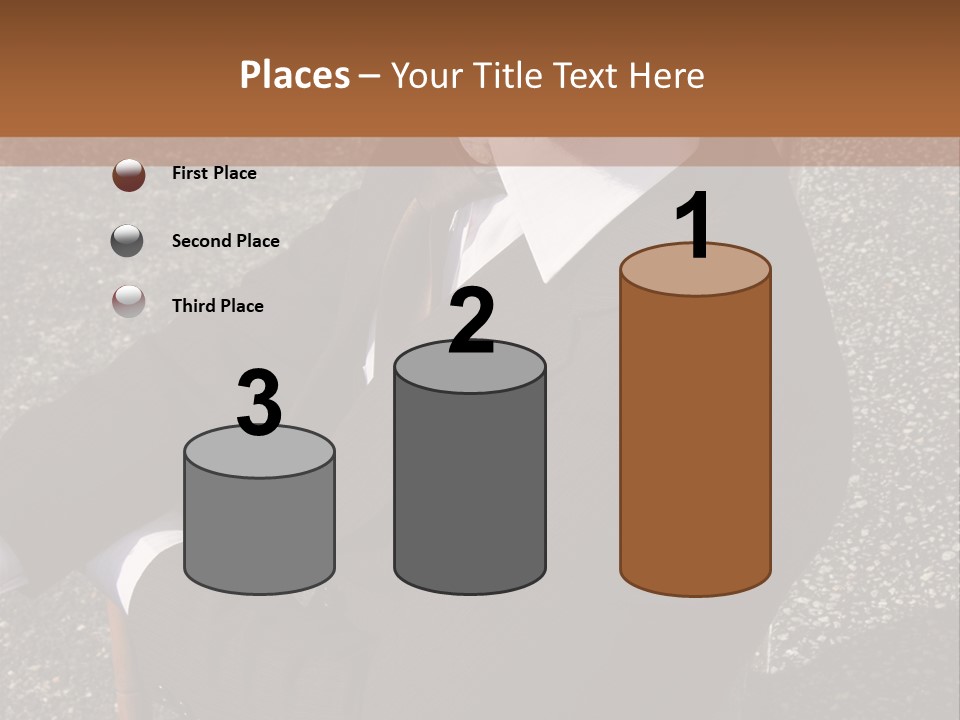 Fashionable Side Hat PowerPoint Template