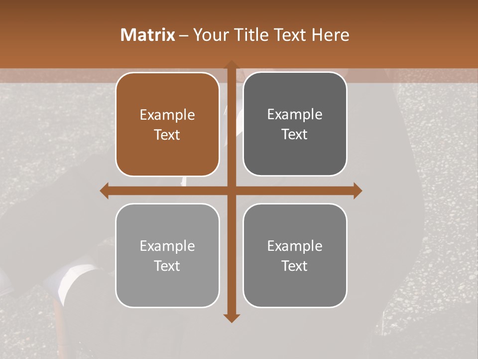 Fashionable Side Hat PowerPoint Template