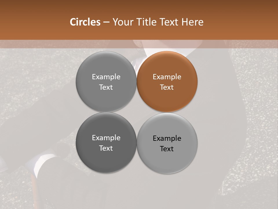 Fashionable Side Hat PowerPoint Template