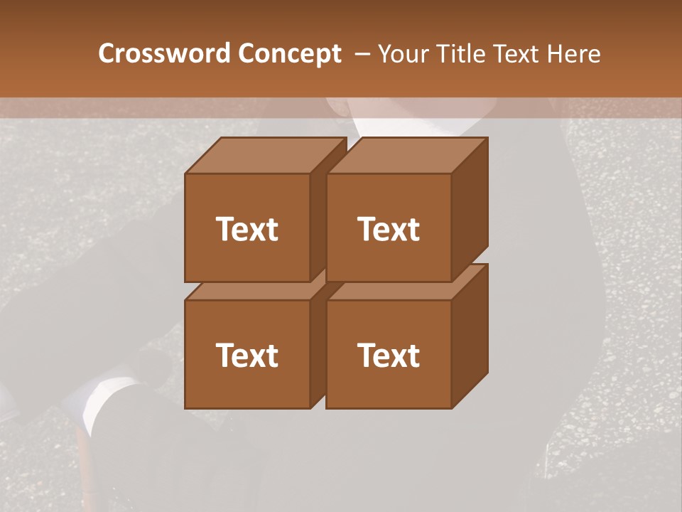 Fashionable Side Hat PowerPoint Template