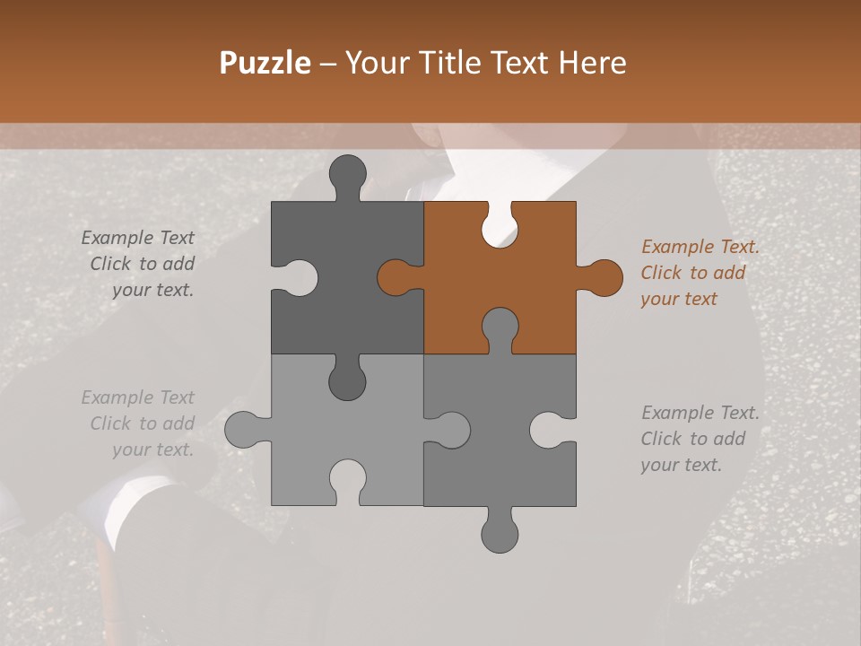 Fashionable Side Hat PowerPoint Template