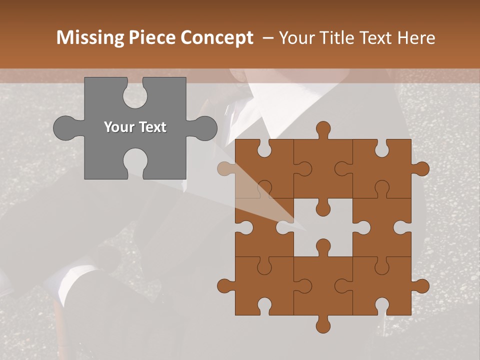 Fashionable Side Hat PowerPoint Template