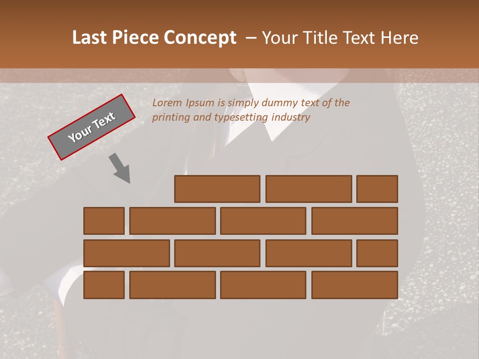 Fashionable Side Hat PowerPoint Template