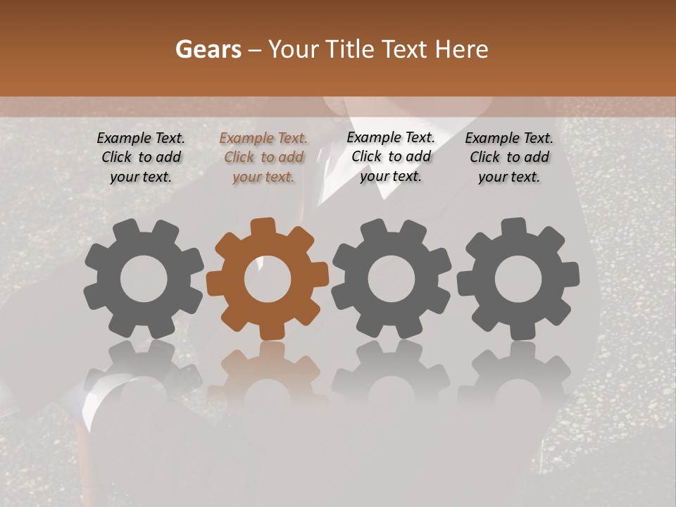 Fashionable Side Hat PowerPoint Template