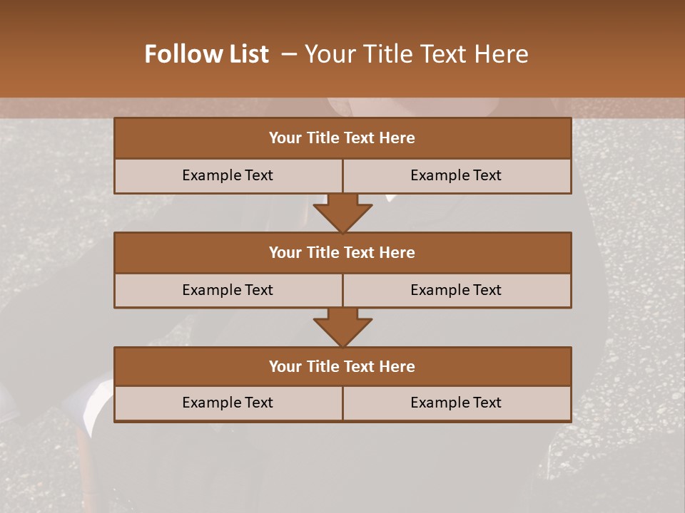 Fashionable Side Hat PowerPoint Template