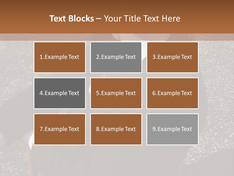 Fashionable Side Hat PowerPoint Template