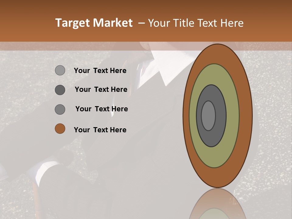 Fashionable Side Hat PowerPoint Template